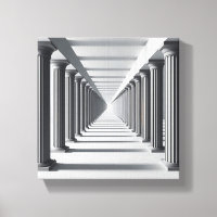 Arte de columnata clásica elegante - Arquitectura 