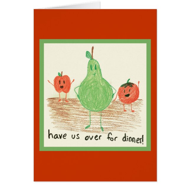 Arte de comida infantil (Frente)