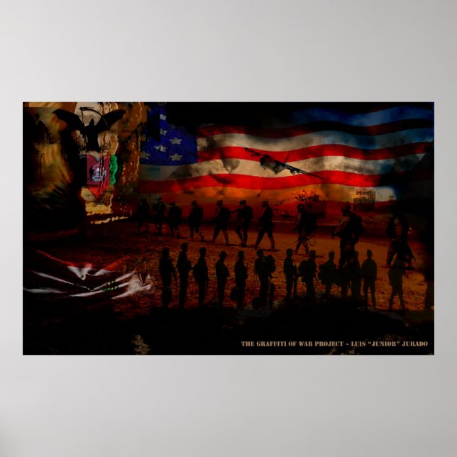 Arte de Conflicto - Diseñado por Luis Jurado, Jr (Frente)