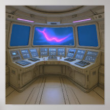 Arte de consola de enlace ascendente del piloto de