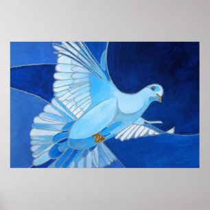 Arte De Contorno De Obras Artísticas En Azul Cerul