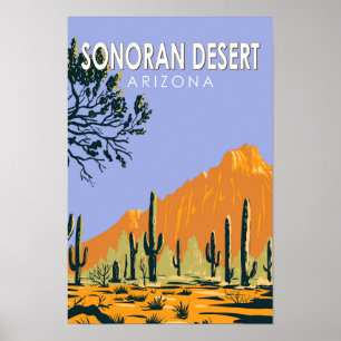 Arte de cosecha en Arizona, desierto de Sonoran