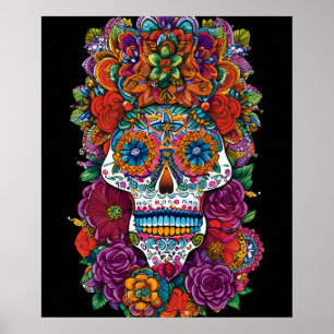Arte de Cráneo de Azúcar - Belleza Mesmerizadora