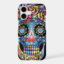 Arte de cráneo de azúcar, Día de Muertos