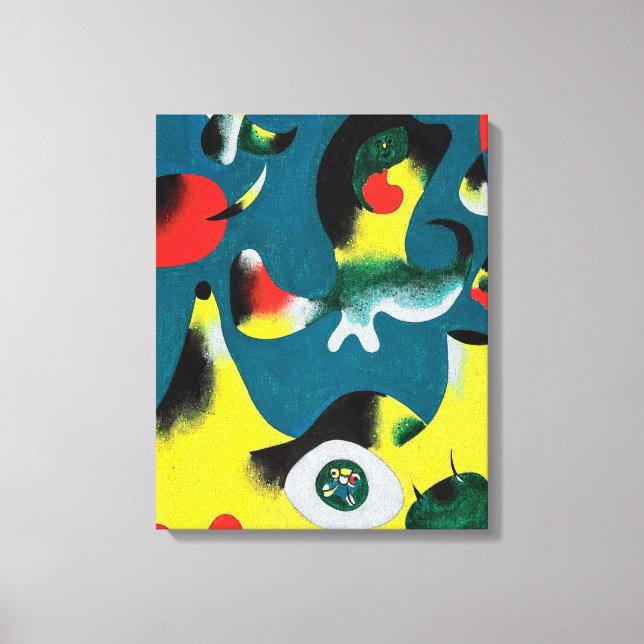 arte de cuadros de joan miro, arte abstracto (Anverso)