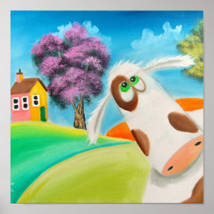 arte de CUTE COW FACE Gordon Bruce