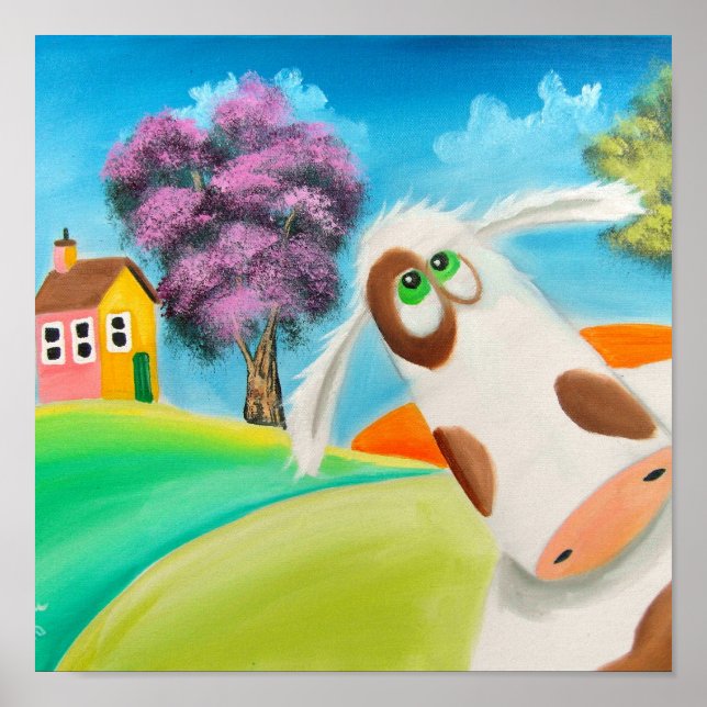 arte de CUTE COW FACE Gordon Bruce (Frente)