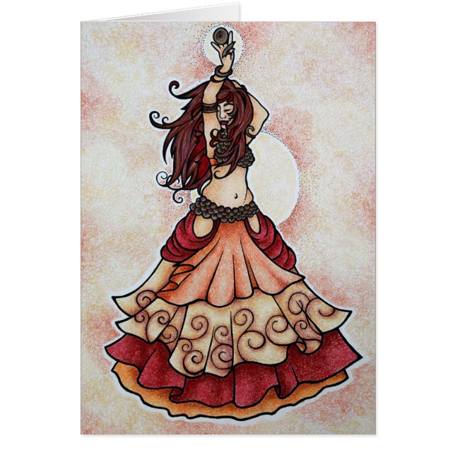 Arte de danza del vientre (Frente)