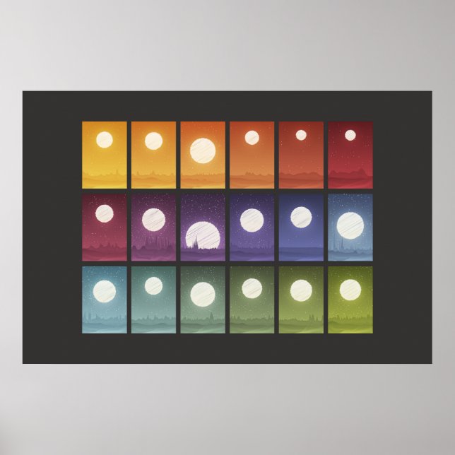 Arte de datos de iconografía - Mundos (Frente)