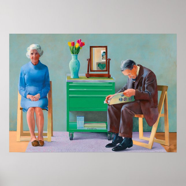 Arte de David Hockney (Frente)