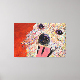 Arte de Debbie Davidsohn - Arte de perros - Lienzo