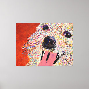 Arte de Debbie Davidsohn - Arte de perros - Lienzo