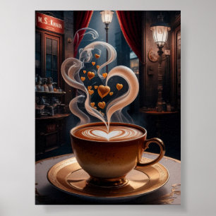 arte de descarga digital de taza de café