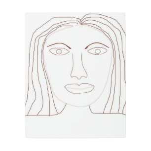 arte de dibujo abstracto chica