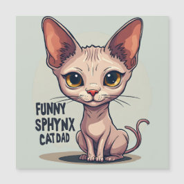 Arte de dibujos animados divertidos de papá gato S
