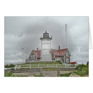 Arte de Digitaces del faro del punto de Nobska