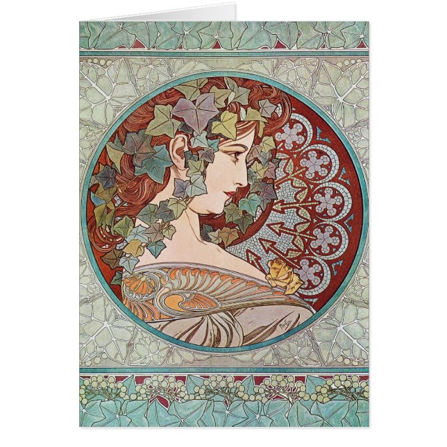 Arte de Diosa de Marfil Verde (Frente)