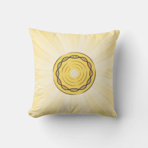 Arte de diseño de almohada para manifestar dinero