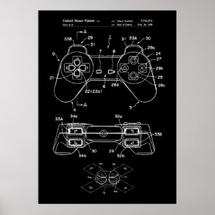 Arte de diseño de la controladora de juegos