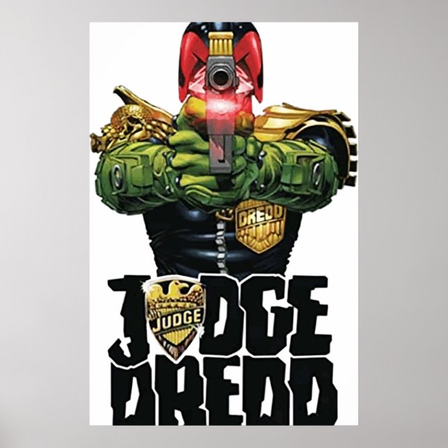 arte de diseño para juez dredd (Frente)