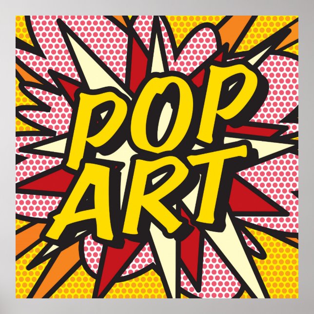 Arte de diversiones POP ART Retro Libro Pop Art (Frente)