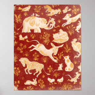 Arte de diversos animales marrones