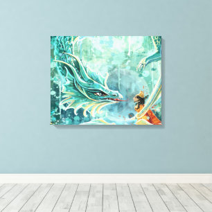 Arte de dragón de agua