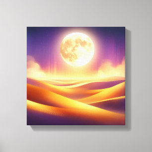 Arte de Dunas Doradas del Crepúsculo - Decoración