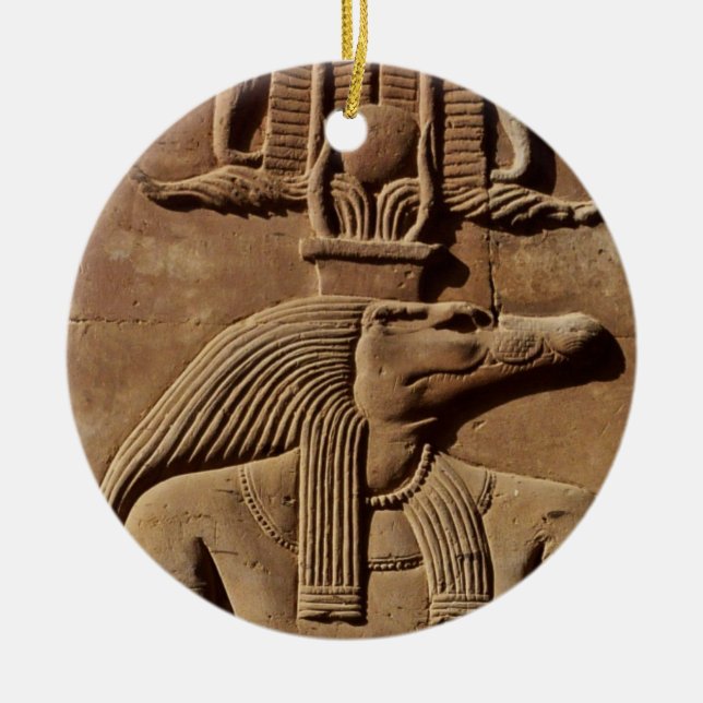 Arte de Egipto antiguo: Ornamento jeroglífico Sobe (Frente)