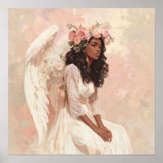 Arte de Empoderamiento de la Mujer Negra (Frente)