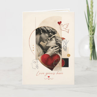 Arte de Escultura de Amor Atemporal | Tarjeta de P