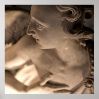 Arte de escultura de ángel de mármol Imprimir