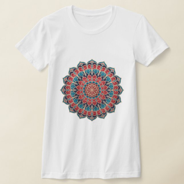 Arte de Esmalte Persa (Minakari) - Camiseta (Distribución)