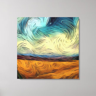 Arte de estilo AI Digital Vincent Van Gogh