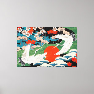 Arte de estilo japonés vintage