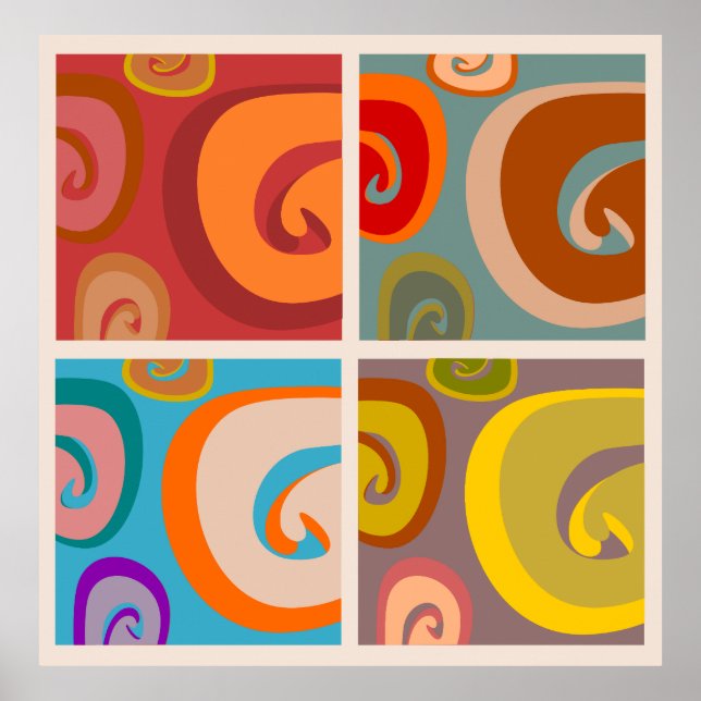 Arte de estilo Pop de los años 60 (Frente)