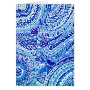 Arte de estilo Royal Blue and White Ming