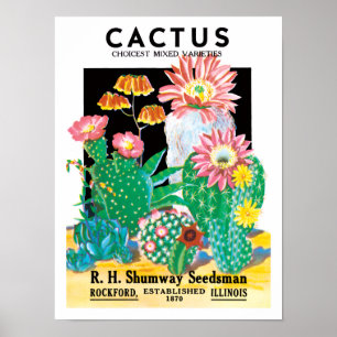 Arte de etiqueta de paquete de semillas antiguas P