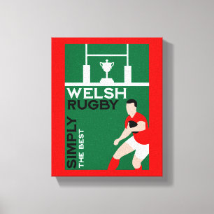 Arte de fanáticos de Rugby Wales