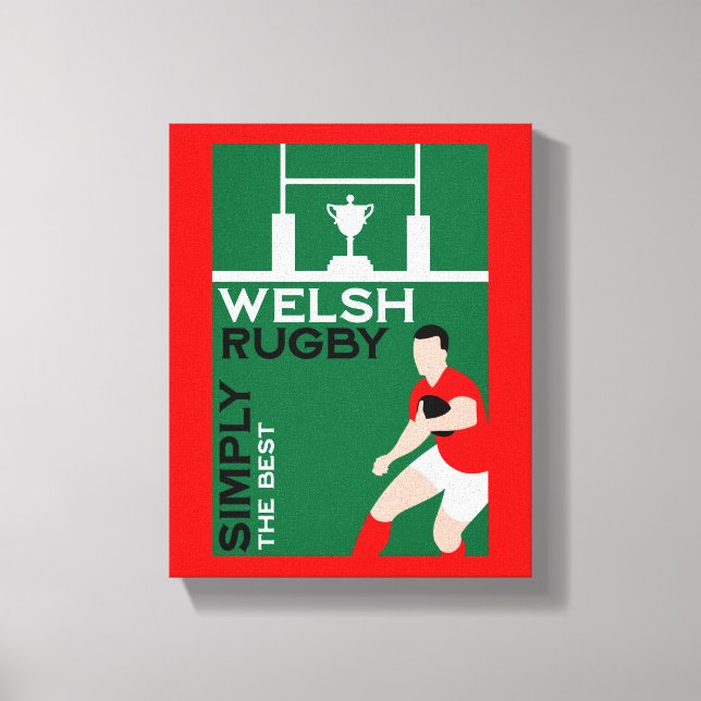 Arte de fanáticos de Rugby Wales (Anverso)
