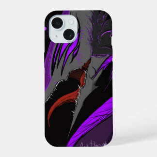 Arte de Fantasía Anime Oscura Cuervo y Demonio