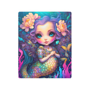 Arte de fantasía con sirena