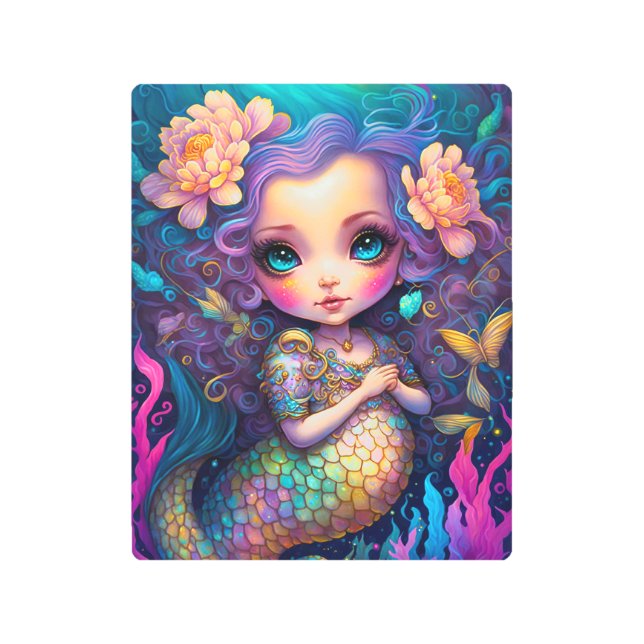 Arte de fantasía con sirena (Anverso)
