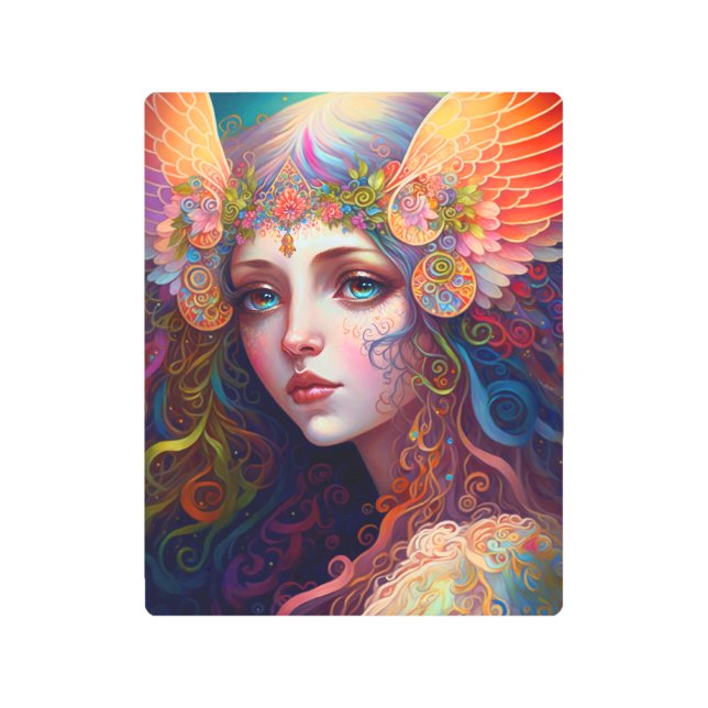 Arte de fantasía de diosa arcoiris (Anverso)