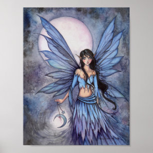 Arte de fantasía de la hada de la luna Lunetta