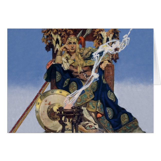 Arte de fantasía de princesa guerrera reina maeve (Anverso (Horizontal))