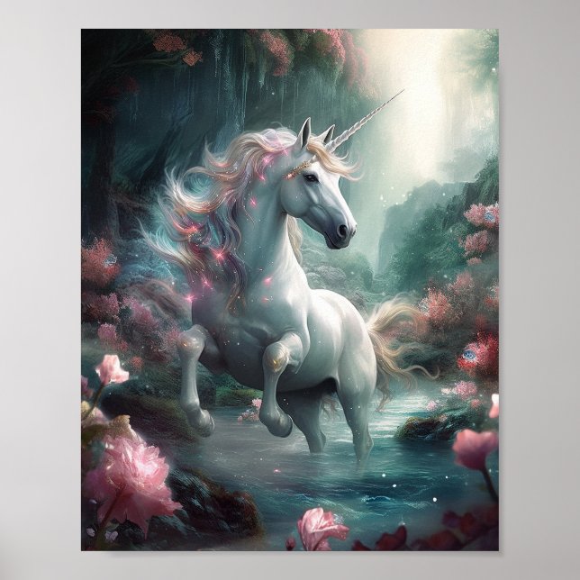 Arte de fantasía de Unicorn (Frente)