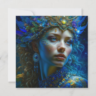 Arte de fantasía etérea Princesa Guerrera Mística
