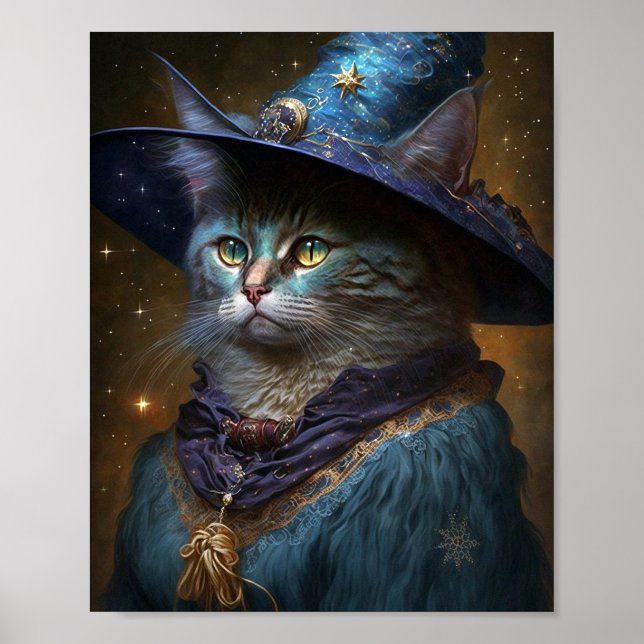 Arte de fantasía para gatos (Frente)