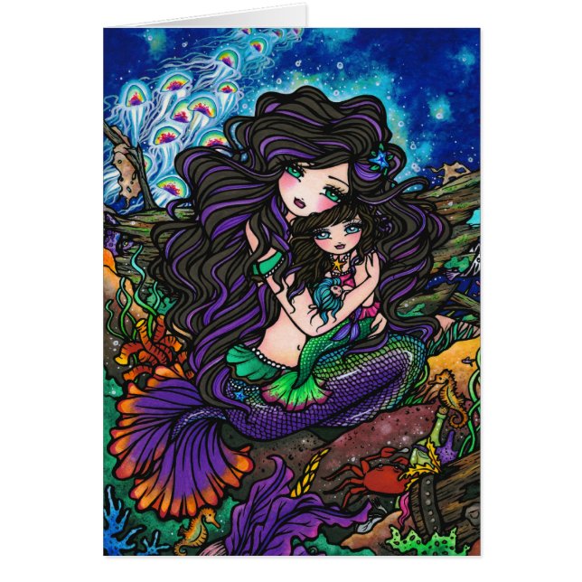 Arte de Fantasty de la sirena de Kathleen&Summer (Frente)